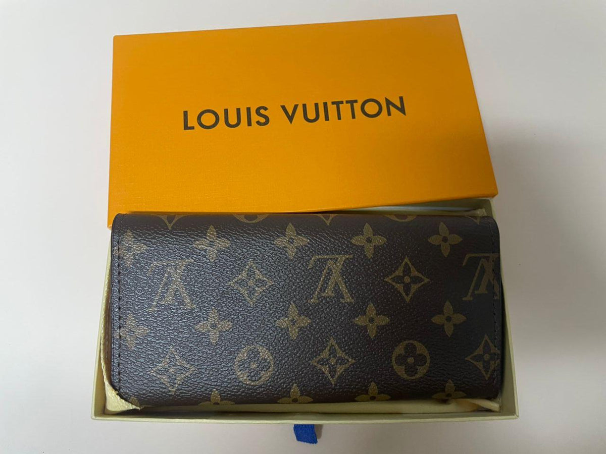 Louis Vuitton Portefeuille Sarah Monogram Long Wallet – Brown with Box & Dust Bag