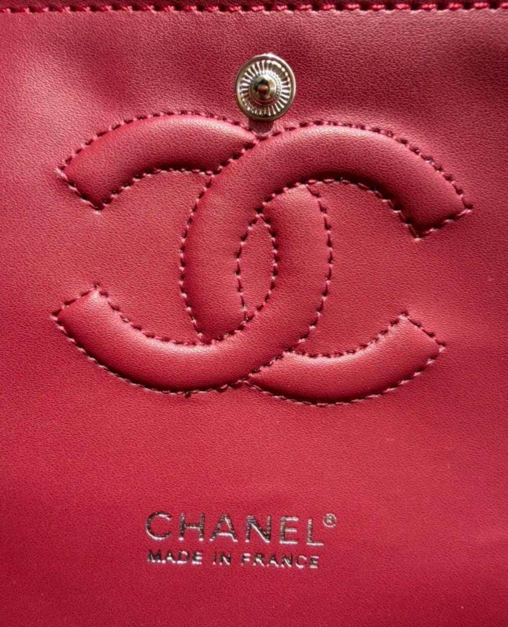 Chanel Classic Flap Quilted Shoulder Bag with Chain – Gold & Silver